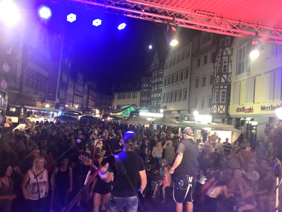 Crossfire liveband Altstadtfest Wertheim